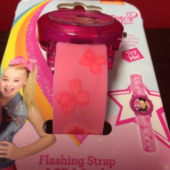 JoJo Siwa Accessories Jojo Siwa Flashing Strap Lights Watch Lcd